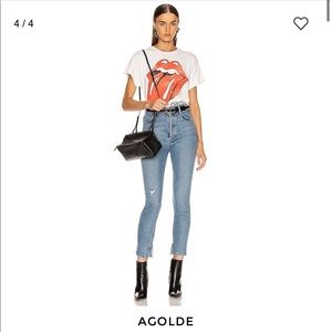 Agolde nico slim high rise jeans